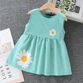 thumbnail image 3 of Little Girl Dresses Summer Dress Pure Cotton Princess Dress In The Sleeveless Sundress Kids Sundress,Size 12 Months-18 Months, 3 of 3