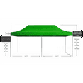 thumbnail image 4 of American Phoenix 10x20 ft Green Pop up Straight Leg Canopy Sun Shelter, 4 of 5