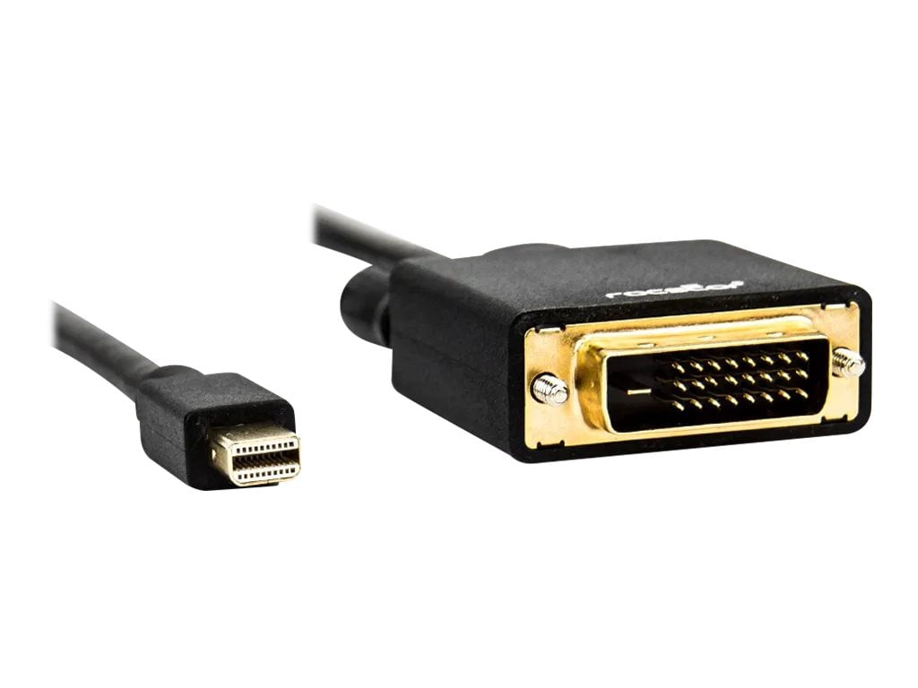 Rocstor Premium 6 ft Mini DisplayPort to DVI Cable - Mini Displayport to DVI Cable Supports  (Y10C164B1)
