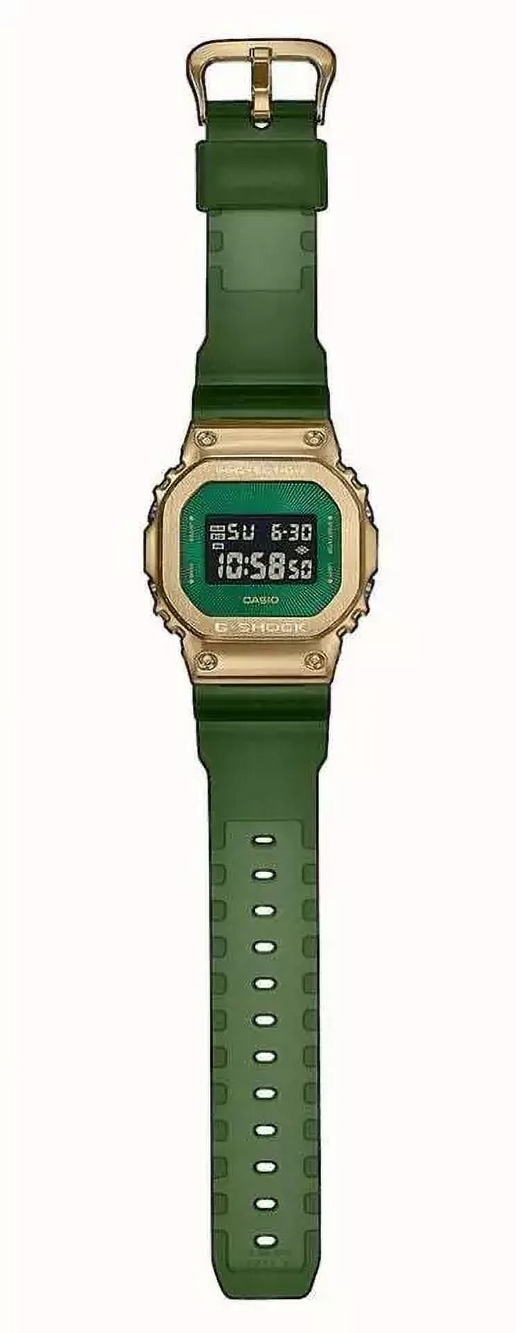 Casio G-shock GM5600CL-3 Gold Green Wrist Watch