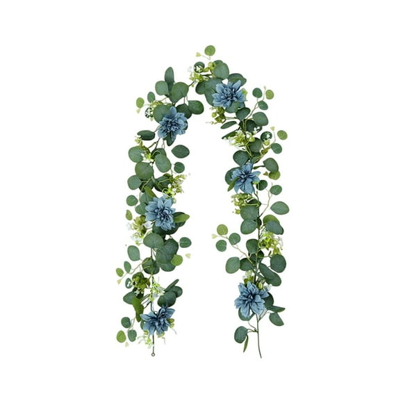 Savings Clearance for Home Decor!LongLiYi Faux Greenerys Eucalyptuss Leaf Vines Home Decor Spring Decoration