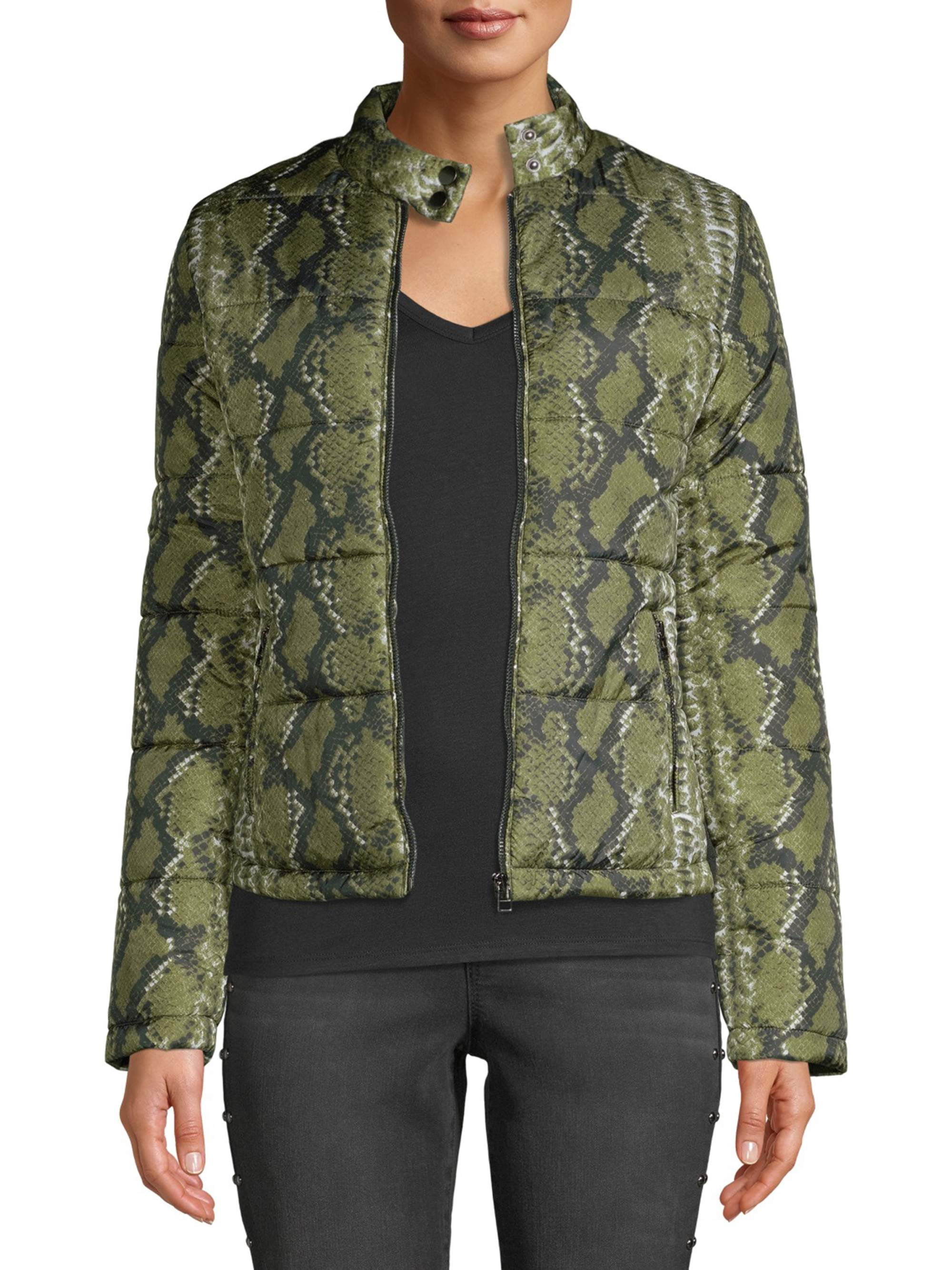 Alivia Ford Women's Snakeskin Puffer 