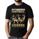 thumbnail image 1 of Graphic - Playera de Manga Corta Equipo para Exteriores para Unisex AdultoPittsburgh Football Legends T Shirt - Causal Shirt, Unisex Shirt, 220g, Short-sleeved Retro High-quality Cotton Men's T-shir, 1 of 8