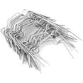 thumbnail image 1 of HUGFEGWE 50 PCS Greenhouse Glazing Clip, Stainless Steel W Type Spring Clips, Mini Greenhouse Clips for Hanging, Greenhouse Wire Fixing Clips for Greenhouse Harbor Freight Replacement U2537-12925, 1 of 9