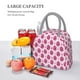 thumbnail image 5 of Balery Groovy Pink Disco Balls Bolsa de Almuerzo para Mujeres, Caja de Almuerzo, Bolsa de Almuerzo Pequeña Impermeable, Tote de Almuerzo Reutilizable con Gran Capacidad, 5 of 6