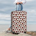 thumbnail image 7 of Pofeuu A Rooster With Chickens Print Luggage Suitcase Cover Protector Luggage Washable Covers Aesthetic for 18/24/28/32 inch Luggage（No luggage included）-Medium, 7 of 7