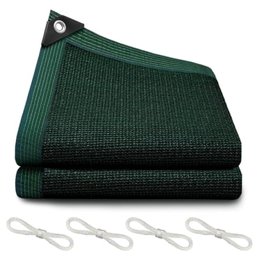 90% Shade Cloth 6.5x10FT Sun Shade Net with Grommets for Garden Greenhouse Patio Pergola