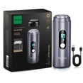 thumbnail image 1 of Recortadora de vello facial Nevlive USB-C recargable gris, 1 of 7