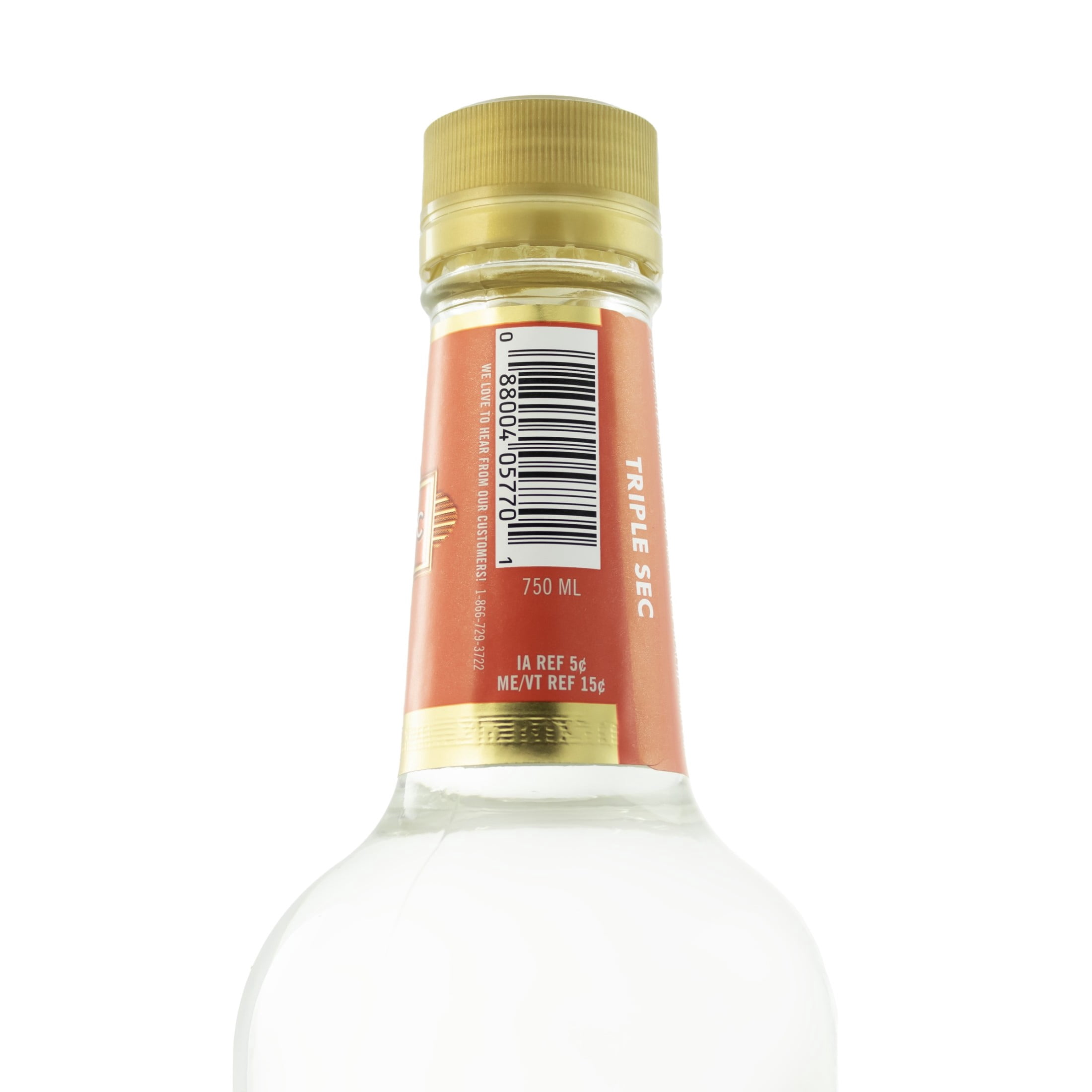 Mr. Boston Triple Sec Orange Liqueur, 750ml, 24% Alcohol, Margarita Mix Cocktail Mixers