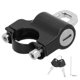 thumbnail image 2 of Universal Motorcycle Helmet Lock Anti-theft Helmet Security Lock Metal Black With 2 Keys Set, 2 of 5