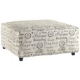 thumbnail image 1 of Signature Design by Ashley Alenya Oversized Accent Ottoman in Quartz Microfiber, 1 of 3