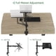 thumbnail image 3 of Soporte laptop UPGRAVITY, Bandeja ventilada para notebook 17", Resistente (17.6000 lb), Ajustable, Montaje abrazadera o pasador, 3 of 3