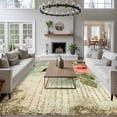 thumbnail image 3 of 6'x9' Area Rugs, Vintage Pink Floral Indoor Outdoor Area Rug for Living Room Bedroom, Birds Retro Mottled Middle Century Washable Bathroom Rugs Kitchen Floor Carpet Mats Home Decor Aesthetic, 3 of 8