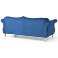 thumbnail image 6 of Glory Furniture Hollywood Velvet Sofa in Navy Blue, 6 of 7