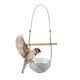 thumbnail image 2 of Comedero Para Pájaros Al Aire Libre Comedero Para Pájaros Colgante Con Barra De Descanso Para Pájaros Herramienta De Alimentación De Metal Para Jardín Para Dispensador De Alimentos Para Pájaros Speravity PT002141-00, 2 of 6