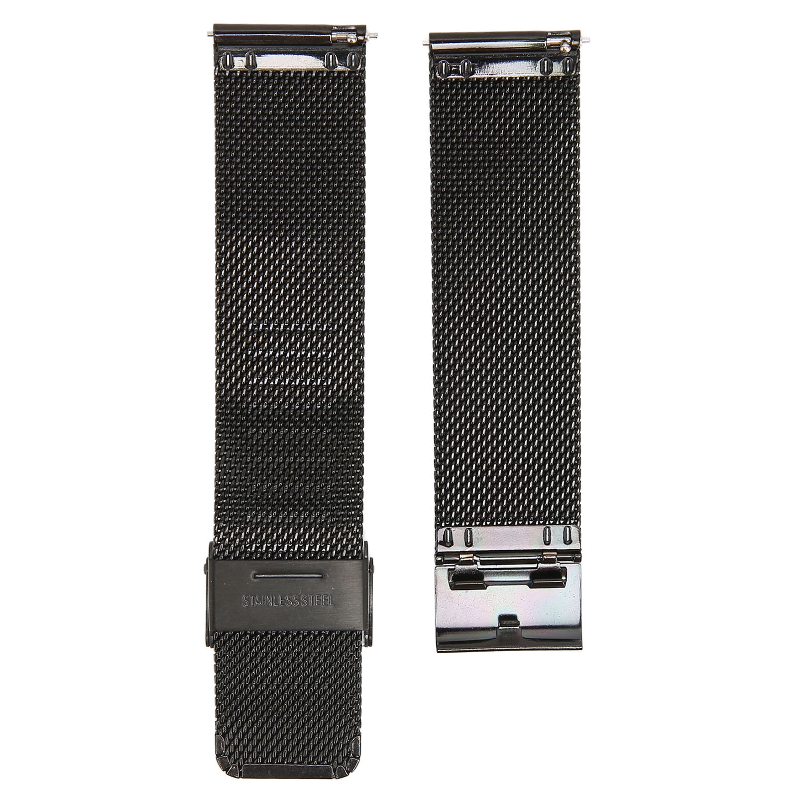 22mm Stainless Steel Watch Bands 22mm Stainless Steel Watch Strap 22mm Stainless Steel Watch Wristband Stainless Steel Quick Release Watch Band Mesh Woven Watch Band 22mm Stainless Walmart