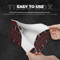 thumbnail image 5 of Lsque Vintage Maple Leaf with Skull Pattern Printed Long Tissue Box Cover Holder, Facial Paper Organizer Dispenser,Triangle with Bottom Belt, PVC Leather Decorative Organizer, 5 of 9