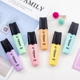 thumbnail image 4 of Highlighters, Highlighters Assorted Colors, Qyaukm Crystal Head Double Head Highlighter 4 Colour Fluorescent Candy Colour Marker 5Ml, 1*Highlighter (Purple), 4 of 4