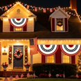 thumbnail image 5 of CY5O5ee Patriotic Lighted Half Fan Bunting Flag 4th Of July Decorations Indoor/Outdoor Light Up Bunting Banner for Independence Day & Patriotic Events 1 PACK, 5 of 6