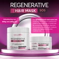 thumbnail image 5 of Arllison Leave-In Molecular Repair Hair Mask - Luxurious Deep Conditioner Treatment for Dry, Damaged Hair - Promotes Growth, Shine, and Softness - Suitable for All Hair Types - 5 Minute Hair Care, 5 of 7