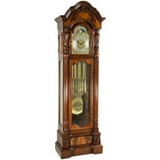 Hermle 010953N91171T Anstead Tubular Chime Grandfather Clock - Cherry