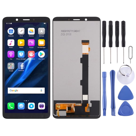 Cellphone Spare Parts  LCD Screen and Digitizer Full Assembly for OPPO F7 Youth / Realme 1 CPH1859, CPH1861, 1861