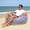 Purple-PP, variant on Outdoor Printed Inflatable Sofa Chair, Portable Lightweight Air Couch, Soccer Ball Design Inflatable Furniture for Camping Trekking Leisure and Patio
