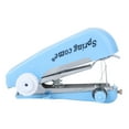 thumbnail image 1 of Mini Portable Handheld Sewing Machine Quick Stitch Tool for Fabric Clothing (Random Color), 1 of 5