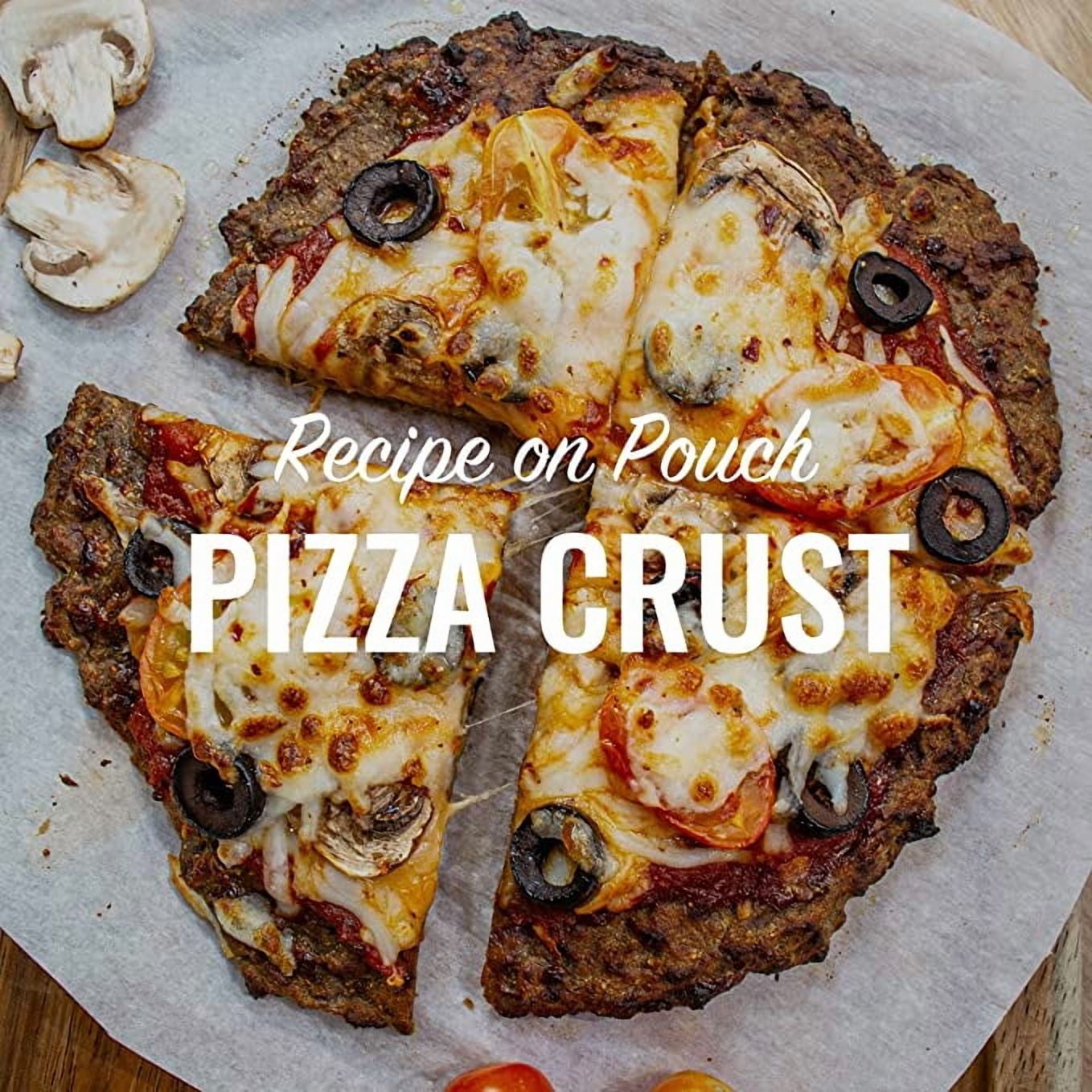 Just About Foods, Pizza Crust with Cauliflower Flour Blend, Gluten Free, 1 lb. Bag