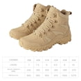 thumbnail image 4 of Botas De Trabajo Tácticas Botas de escalada para hombre, botas de combate tácticas impermeables antideslizantes, ligeras y duraderas Ndcxsfigh Tenis De Mujer Tenis De Hombre, 4 of 9