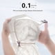 thumbnail image 3 of Ropa interior de verano de pecho grande y pequeño para mujer, sujetador fino sin aro de acero de talla grande, sujetador retráctil de copa completa, 3 of 6