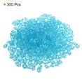 thumbnail image 3 of Uxcell 300 Pack Glow Rocks 8-10mm Glow Pebbles Decoration in the Dark Luminous Stones Decor DIY Decorative Sky Blue, 3 of 7