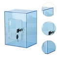 thumbnail image 6 of WeiLaiKeQi Acrylic Money Saving Box Lockable Removable Piggy Bank for Teens Kids Office blue, 6 of 9