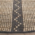 thumbnail image 3 of SAFAVIEH Natural Fiber Nanette Striped Area Rug, Natural/Gray, 6' x 6' Round, 3 of 7