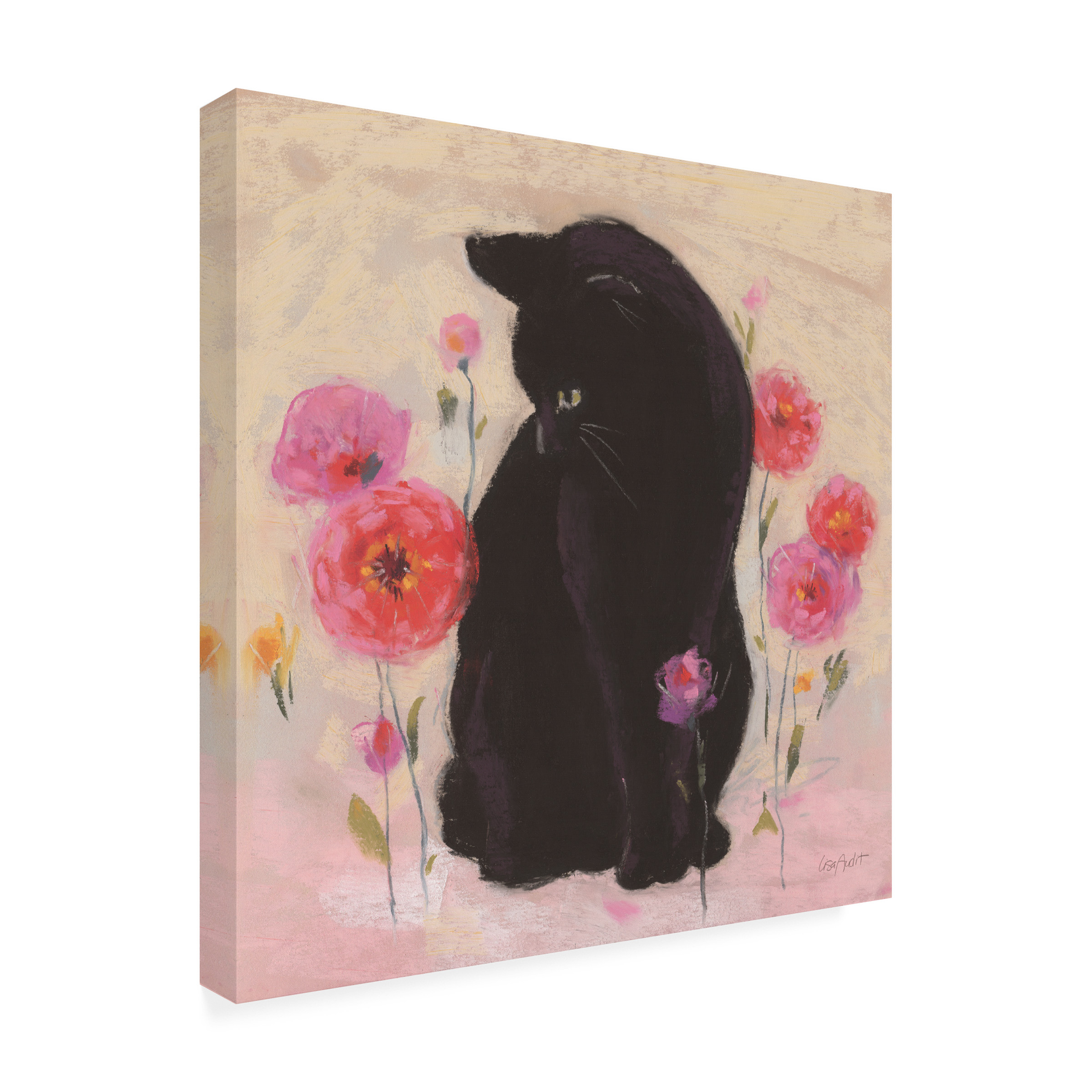 Lisa Audit 'Nina the Cat 01' Canvas Art