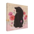 thumbnail image 2 of Lisa Audit 'Nina the Cat 01' Canvas Art, 2 of 3