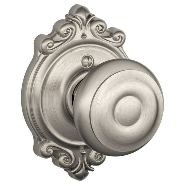 Schlage F170GeoBrk NonTurning OneSided Dummy Door Knob