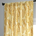 thumbnail image 4 of Kupala Eternal Gold Printed Cotton Curtain (1 Panel), Kupala Eternal Gold, 50W X 108L, 4 of 6