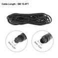 thumbnail image 3 of 5 Pin 5m 16.4ft Backup Camera Extension Cable Dash Camera Cord Wires Car Auto Rear View Camera, 3 of 5