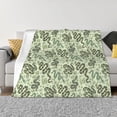 thumbnail image 1 of Fotbe Green Snake Manta de Franela con Estampado, Manta Ultrasuave para Cama, Sofá, Auto, Hipoalergénica y Antibolitas-60"x50", 1 of 6