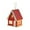 D, variant on PuSpu Christmas Cabin Ornament 3D LED Wooden Pendant 9x7.5x6 cm Multicolor 1Pcs Hanging Home Tree Fireplace Window Holiday Ambiance Decor Light