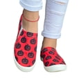 thumbnail image 5 of Willtoo Womens Halloween Canvas Sneakers 2026 Platform Low Top Shoes Tennis Classic Casual Slip on Shoes Comfortable Wide Toe Box Flats, 5 of 5