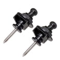thumbnail image 1 of 2 piezas de clavijas de extremo de botón de correa de guitarra antideslizantes de metal de cabeza redonda Kit de accesorios para instrumentos, 1 of 10