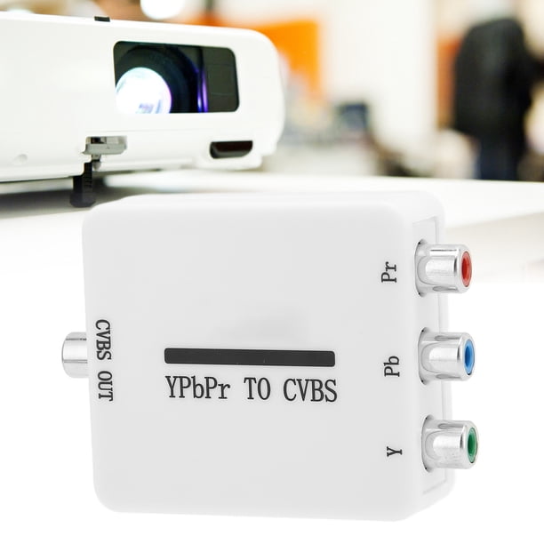 Mini Convertidor YPbPr A CVBS, Señal Y Alimentada Por USB -300 MV A 700 MV Convertidor YPbPr A CVBS Señal Pb/Ps ± 350 MV Fácil De Usar Para Monitores