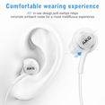 thumbnail image 4 of OEM UrbanX 2021 Type-C Stereo Headphones for HTC U12+ Braided Cable - with Microphone (White) USB-C Connector (US Version), 4 of 8