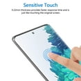 thumbnail image 6 of [2 Pack] Cnarery Screen Protector for Galaxy S20, 9H Tempered Glass Film, Fingerprint Unlock, Bubble Free, Scratch Resistant, Full Coverage, 6 of 7