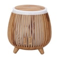 thumbnail image 2 of YYV USB Hollow Aroma Diffuser 5V Ultrasonic Humidifier Essential Oil Diffuser Night Light Quiet Auto Shut-Off Compact Home Office Bedroom Aromatherapy Humidifier USB Diffuser, 2 of 8