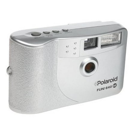Polaroid PhotoMAX FUN! Flash 640 SE - Digital camera - compact - 0.35 MP - flash 2 MB - silver