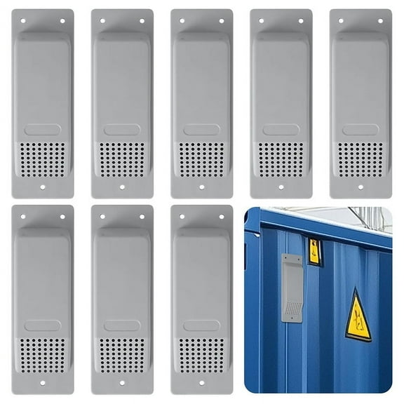 TOP! 8 PCS Shipping Container Vent for Container,Reducing the Heat and Humidity of Cargo Containers,Lateral Flow Ventilation