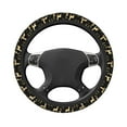 thumbnail image 3 of Balery Christmas Gold Deers print Steering Wheel Covers Elastic Skidproof Steering Wheel Protective Cover Case for Men Women Universal 15 Inches Cars Accessories, 3 of 8